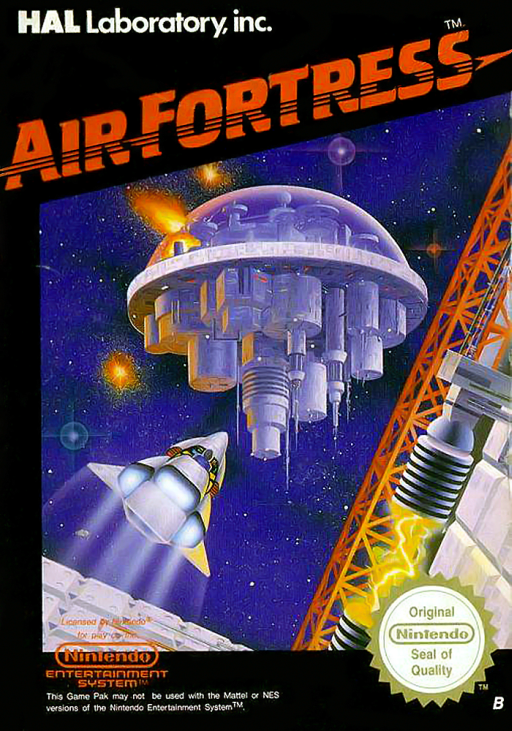 Air Fortress (Europe) box art